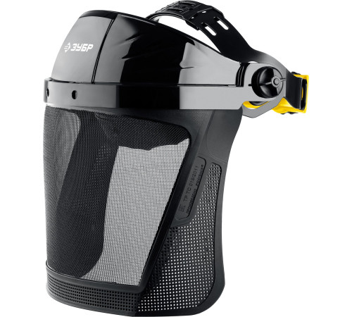 ЗУБР СЕКТОР-С, экран из мелкоячеистой сетки 190 х 339 мм, с храповиком, защитный лицевой щиток, Профессионал (110851) купить  в Сочи