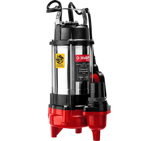 ЗУБР 750 Вт, фекальный насос (НПФ-750) купить  в Сочи