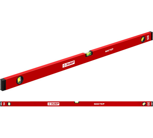 ЗУБР МАСТЕР, 1500 мм, уровень с усиленным профилем (34584-150) купить  в Сочи