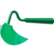 РОСТОК 230 х 80 мм, D-образный профиль, углеродистая сталь, покрытие - краска, без черенка, мотыга (421566)