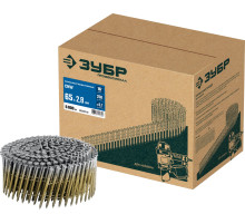 ЗУБР CNW 65 х 2.8 мм, барабанные гвозди рифленые, 6000 шт (305382-65)