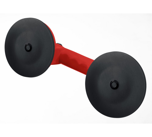 ЗУБР 80 кг, пластмассовый, двойной, стеклодомкрат на присоске (33724-2) купить  в Сочи