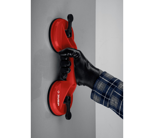 ЗУБР 80 кг, пластмассовый, двойной, стеклодомкрат на присоске (33724-2) купить  в Сочи