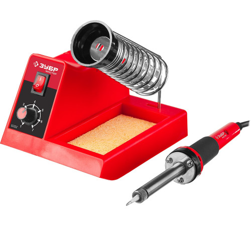 ЗУБР ПС-50А, 48 Вт, 150 - 450°C, паяльная станция (55332) купить  в Сочи