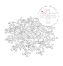 ЗУБР 6 мм, 75 шт, крестики для плитки (33811-6)