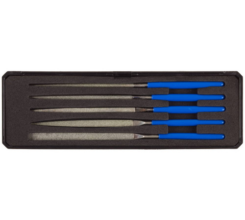 ЗУБР 140 х 75 мм, 5 предметов, P 140, набор алмазных надфелей в пластиковом боксе (33388-140-H5) купить  в Сочи
