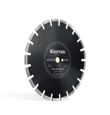 KRAFTOOL ASPHALT 350 мм (25.4/20 мм, 12х3.2 мм), алмазный диск (36687-350)