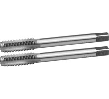 ЗУБР М8 x 1.25 мм, сталь 9ХС, комплект ручных метчиков (4-28006-08-1.25-H2)