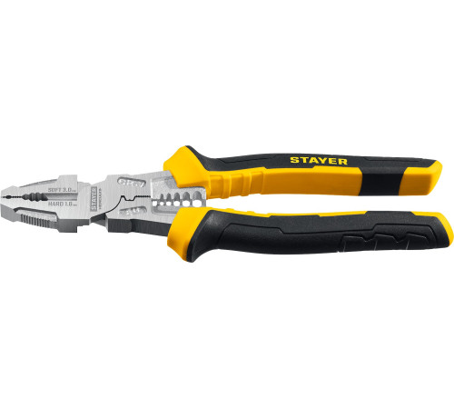 STAYER Hercules 8 в 1, 200 мм, плоскогубцы (22031) купить  в Сочи