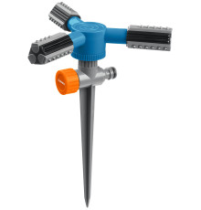 GRINDA RR-P, 75 м, 2 полив, 3 сопла, на пике, ударопрочный пластик, круговой распылитель, PROLine (40341) GRINDA RR-P, 75 м, 2 полив, 3 сопла, на пике, ударопрочный пластик, круговой распылитель, PROLine (40341)