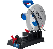 ЗУБР 355 мм, 2000 Вт, пила отрезная (монтажная) по металлу с пильным диском, холодная резка, Профессионал (ПОМ-355-Н)