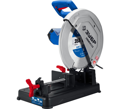 ЗУБР 355 мм, 2000 Вт, пила отрезная (монтажная) по металлу с пильным диском, холодная резка, Профессионал (ПОМ-355-Н) купить  в Сочи