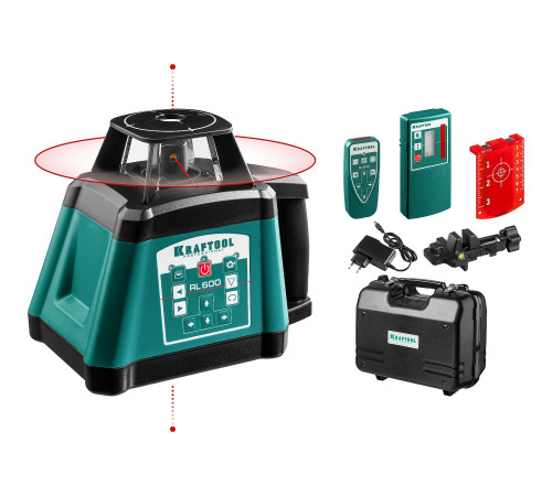 KRAFTOOL RL600, 600 м, ротационный лазерный нивелир (34600) купить в Сочи KRAFTOOL RL600, 600 м, ротационный лазерный нивелир (34600) купить в Сочи
