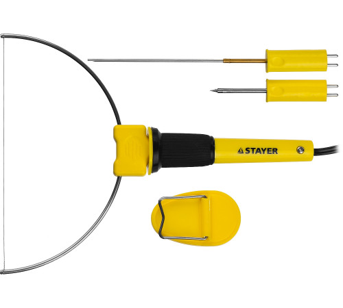 STAYER MAXterm, 7 Вт, в наборе: 3 насадки, аккуратный рез пенопласта + пластика, прибор для художественной резки (45257-H3) купить  в Сочи