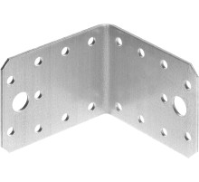 ЗУБР УК-2.0, 55 x 70 x 70 x 2 мм, цинк, крепежный уголок (310126-55-070)