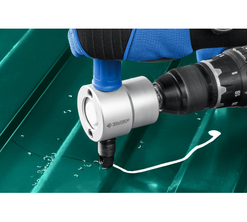 ЗУБР Сверчок, насадка-ножницы для реза листового металла, Профессионал (23293) купить  в Сочи