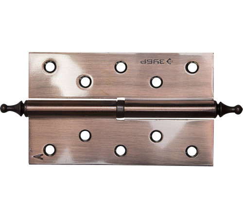 ЗУБР 125 х 75 х 2.5 мм, разъемная, левая, цвет старая медь (AC), 2 шт, карточная петля (37605-125-6L) купить  в Сочи