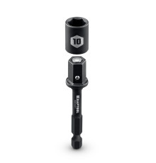 KRAFTOOL CLEAN “Nut driver”, 10 мм, бита с торцовой головкой (26371-10)