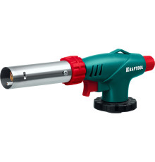 KRAFTOOL KL-700 с пьезоподжигом, увеличенная мощность, газовая горелка на баллон (55516)