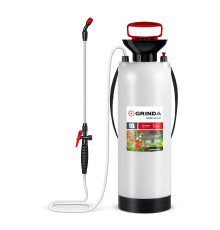 GRINDA TS-10, 10 л, широкая горловина, устойчивое днище, переносной опрыскиватель (8-425119)