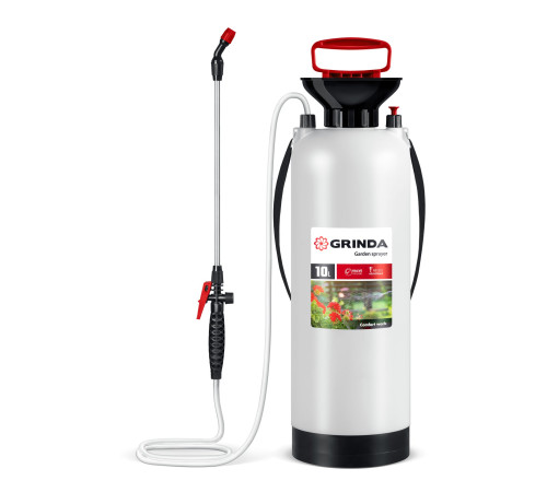 GRINDA TS-10, 10 л, широкая горловина, устойчивое днище, переносной опрыскиватель (8-425119) купить  в Сочи