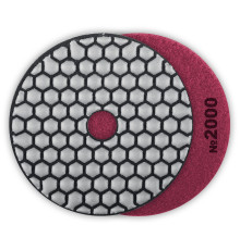 ЗУБР 100 мм, №2000, сухое шлифование, алмазный гибкий шлифовальный круг АГШК, Профессионал (29868-2000)