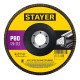 STAYER 125 х 22.2 мм, P80, КЛТ, Круг лепестковый торцевой, Professional (36581-125-080) купить  в Сочи
