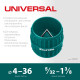 KRAFTOOL Universal, 4-36 мм, зенковка - фаскосниматель для зачистки и снятия внутренней и внешней фасок (23795) купить в Сочи