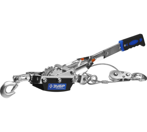 ЗУБР 4 т, 3 м, ручная рычажная лебедка, Профессионал (43105-4-K) купить  в Сочи