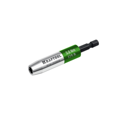 KRAFTOOL FIX-TORQ 3.0 Нм динамометрический адаптер для бит (64035-3.0) купить в Сочи KRAFTOOL FIX-TORQ 3.0 Нм динамометрический адаптер для бит (64035-3.0) купить в Сочи