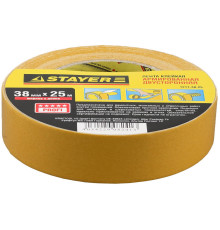 STAYER 38 мм, 25 м, на тканевой основе, двухсторонняя клейкая лента, Professional (1217-38-25)