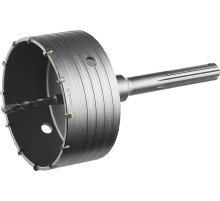 ЗУБР 125 мм, SDS - max, 12Т, коронка по бетону с державкой, Профессионал (2918-125)