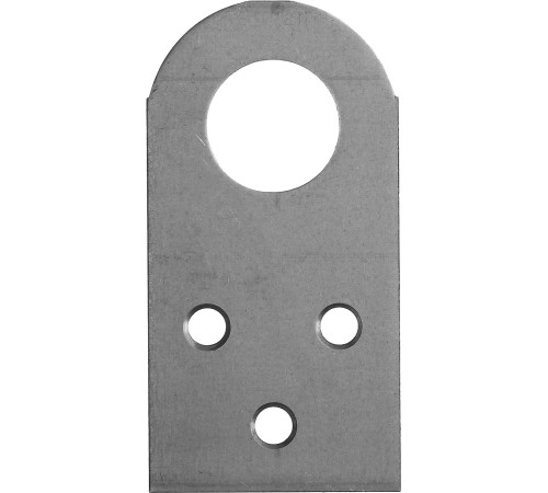 ЗУБР ПР-2.0, 75 x 40 x 2 мм, прямая проушина для навесных замков (31038-75) купить  в Сочи