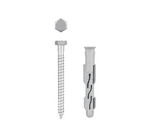 ЗУБР ФД-П 10 x 80 мм, фасадный дюбель, нейлон/цинк, 50 шт (301475-080)