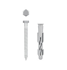 ЗУБР ФД-П 10 x 80 мм, фасадный дюбель, нейлон/цинк, 50 шт (301475-080)
