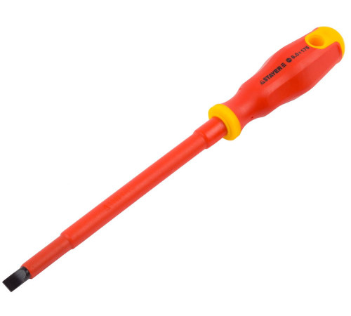 STAYER Electro, SL8 х 175 мм, диэлектрическая отвертка, Professional (25141-08-17) купить в Сочи STAYER Electro, SL8 х 175 мм, диэлектрическая отвертка, Professional (25141-08-17) купить в Сочи