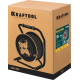 KRAFTOOL K-325, КГ, 3 х 2.5 мм2, 30 м, 4000 Вт, IP44, силовой удлинитель на стальной катушке (55086-30) купить в Сочи