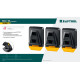 KRAFTOOL KC-3 для системы быстрого крепления FastClip, пластиковые, 3 шт., клипсы (38779) купить в Сочи