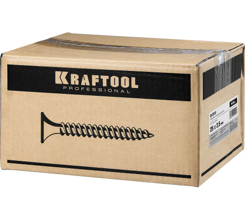 KRAFTOOL СГМ, 25 х 3.5 мм, фосфатированное покрытие, 9 000 шт, саморез гипсокартон-металл (3001-25) купить  в Сочи