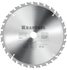 KRAFTOOL Fast, 300 х 30 мм, 32Т, пильный диск по дереву (36950-300-30)