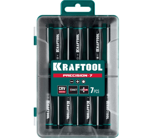 KRAFTOOL Precision 7, 7 предм., Набор отверток (25686) купить в Сочи KRAFTOOL Precision 7, 7 предм., Набор отверток (25686) купить в Сочи