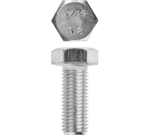 ЗУБР ГОСТ 7798-70, кл. пр. 5.8, M16 х 40 мм, цинк, 5 кг, болт (303080-16-040) купить  в Сочи