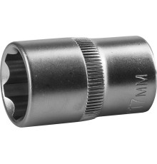 ЗУБР SUPER LOCK, 1/2″, 17 мм, торцовая головка (27725-17)