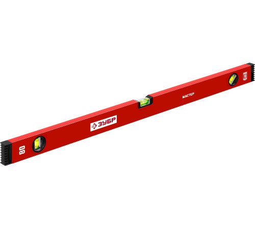 ЗУБР МАСТЕР, 800 мм, уровень с усиленным профилем (34584-080) купить  в Сочи