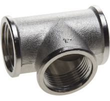 GENERAL FITTINGS внутренняя резьба 1″, никель, тройник (51052-1)