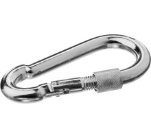 ЗУБР DIN 5299D, 5 мм, 50 шт, карабин с предохранительной гайкой (4-304555-05)