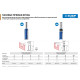 ЗУБР 8 x 19 мм, хвостовик 8 мм, фреза пазовая прямая с нижними подрезателями, Профессионал (28755-8-19) купить  в Сочи