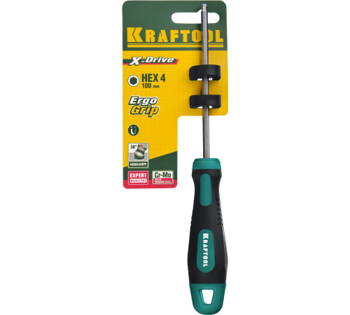 KRAFTOOL Х-Drive, Hex4 x 100, отвертка (250075-4-100) купить  в Сочи