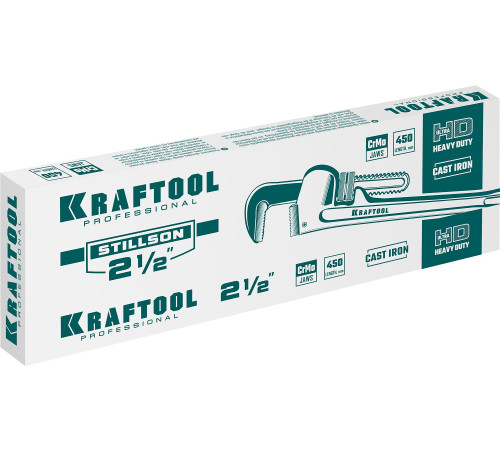 KRAFTOOL STILLSON, 2.5″, 450 мм, трубный разводной ключ (2727-45) купить в Сочи KRAFTOOL STILLSON, 2.5″, 450 мм, трубный разводной ключ (2727-45) купить в Сочи