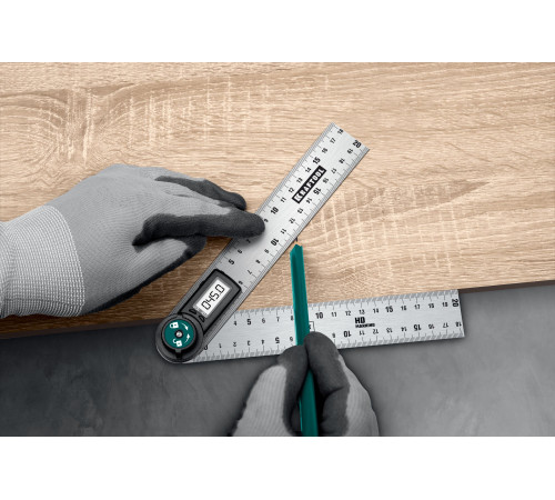 KRAFTOOL DPM-20 200 мм, Электронный транспортир-угломер (34682) купить  в Сочи